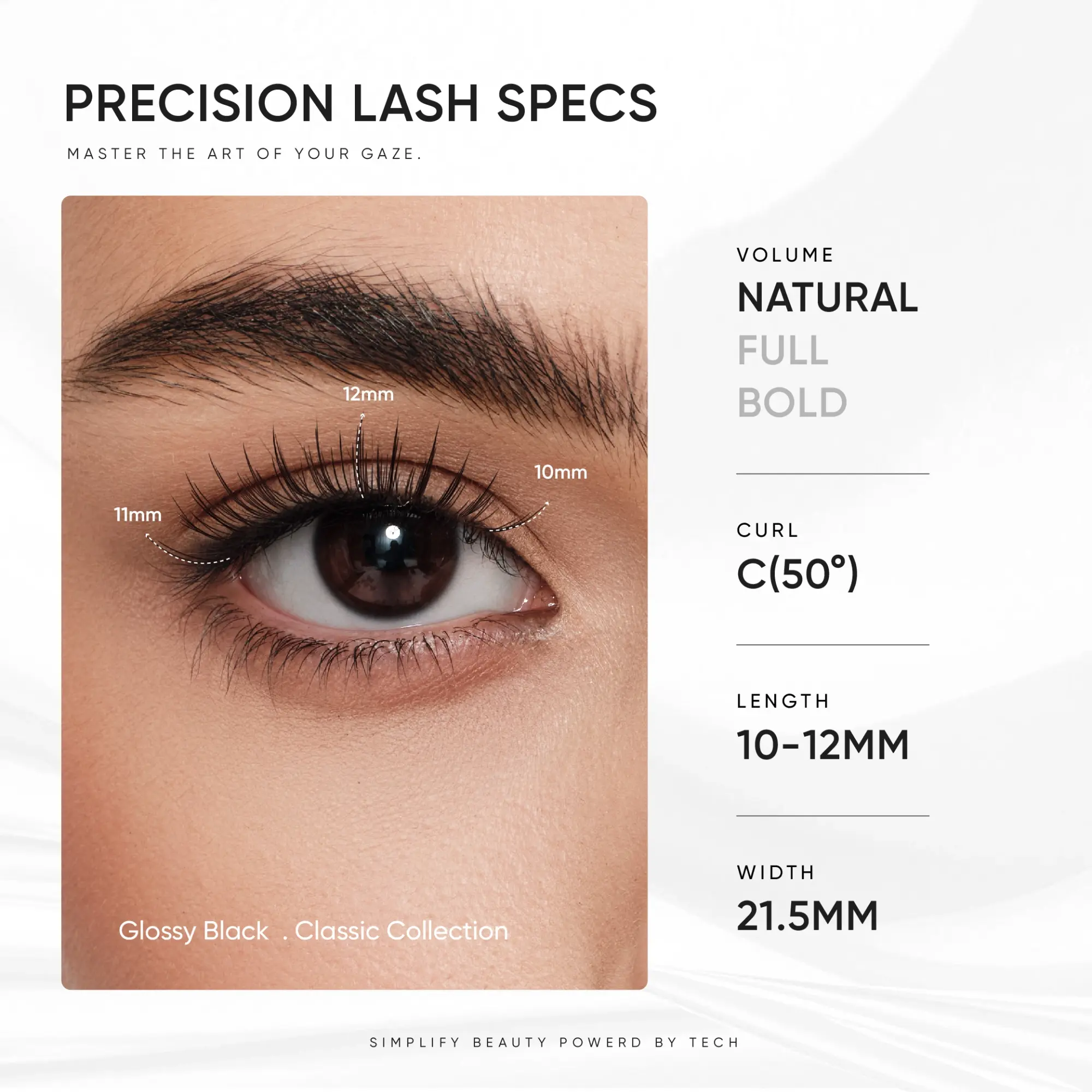 Glossy Black – Wispy Beach Lashes - Image 5