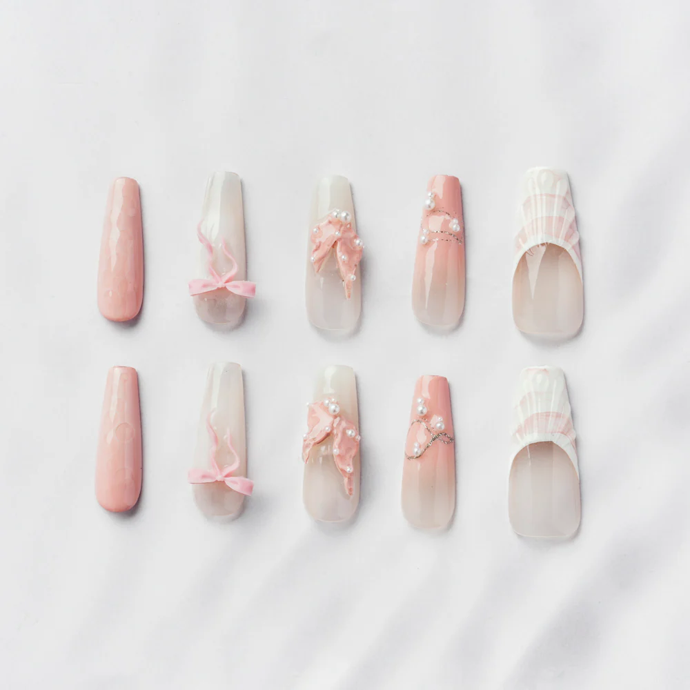 Ballet Ribbon - Blush Sheer Style - Image 4