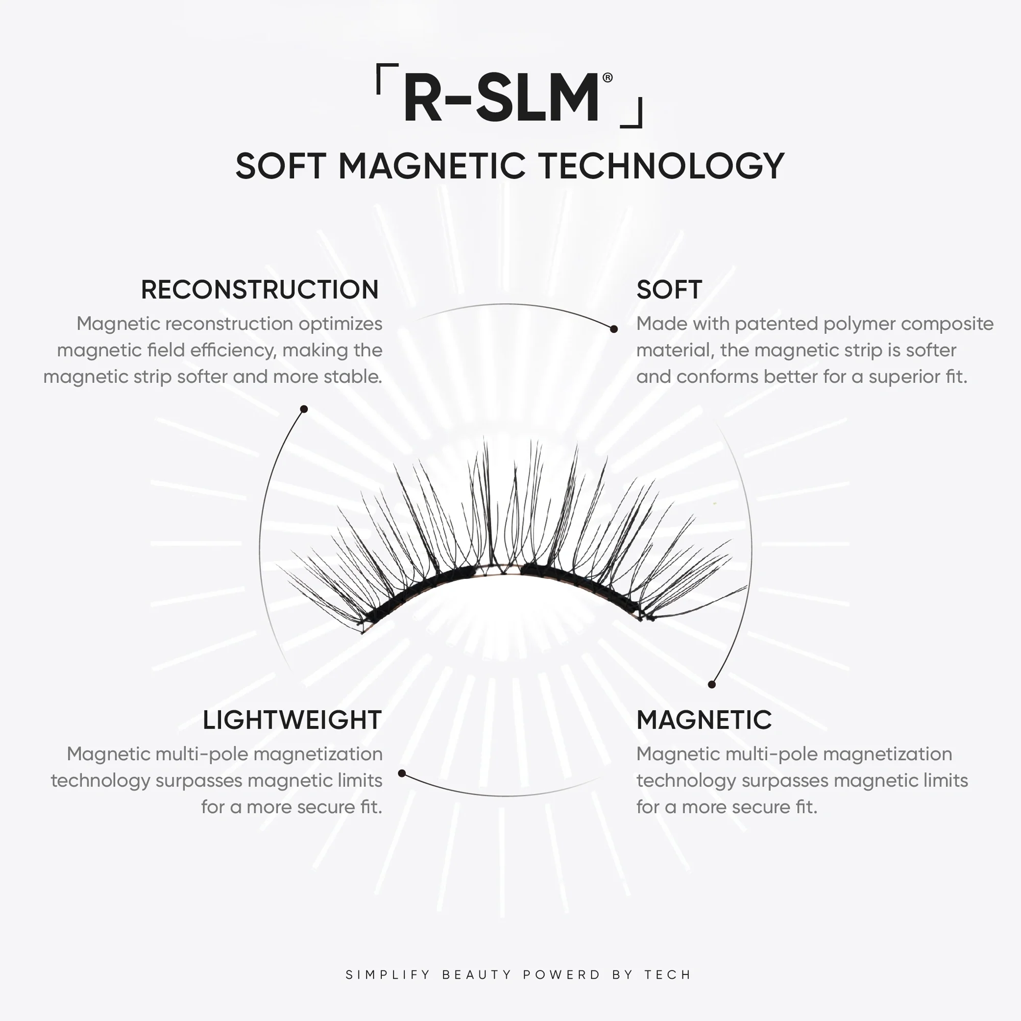 NO.20 Pudding Black Soft Magnetic Eyelashes - Image 7