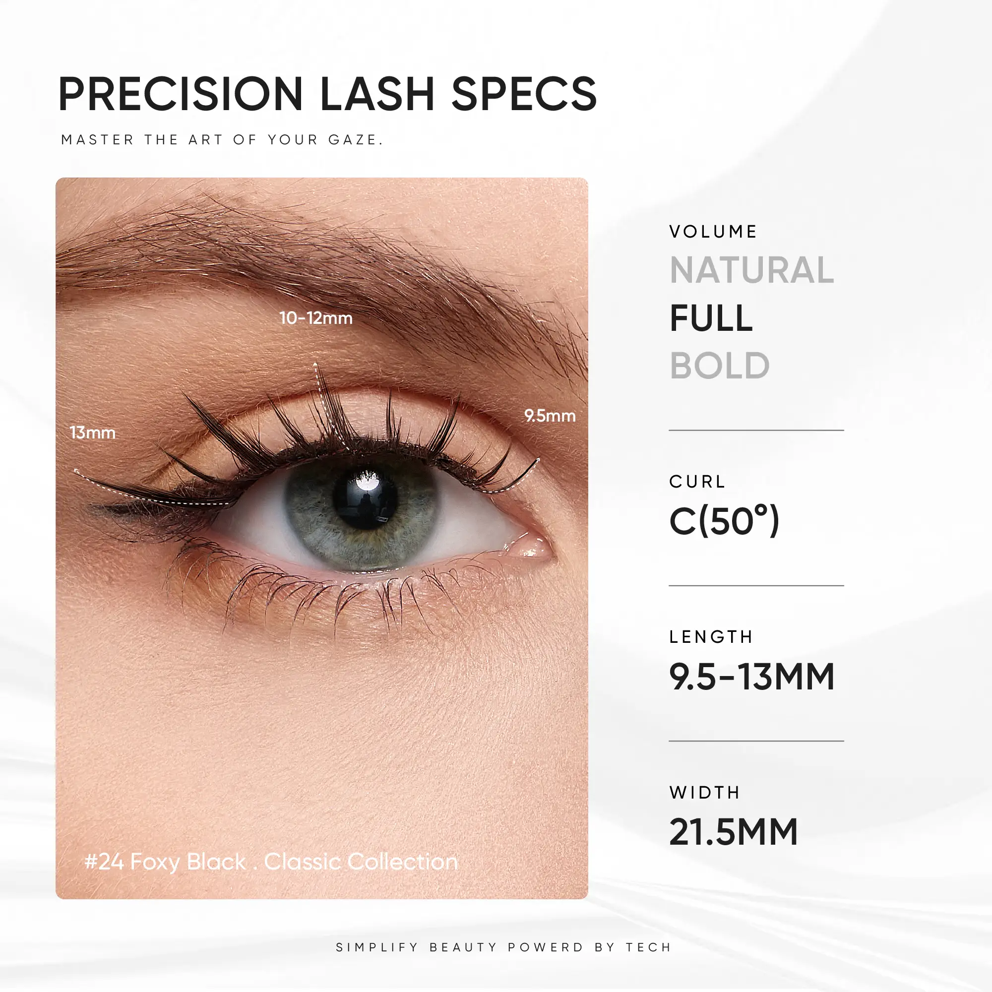 NO.24 Foxy Black Soft Magnetic Eyelashes - Image 4