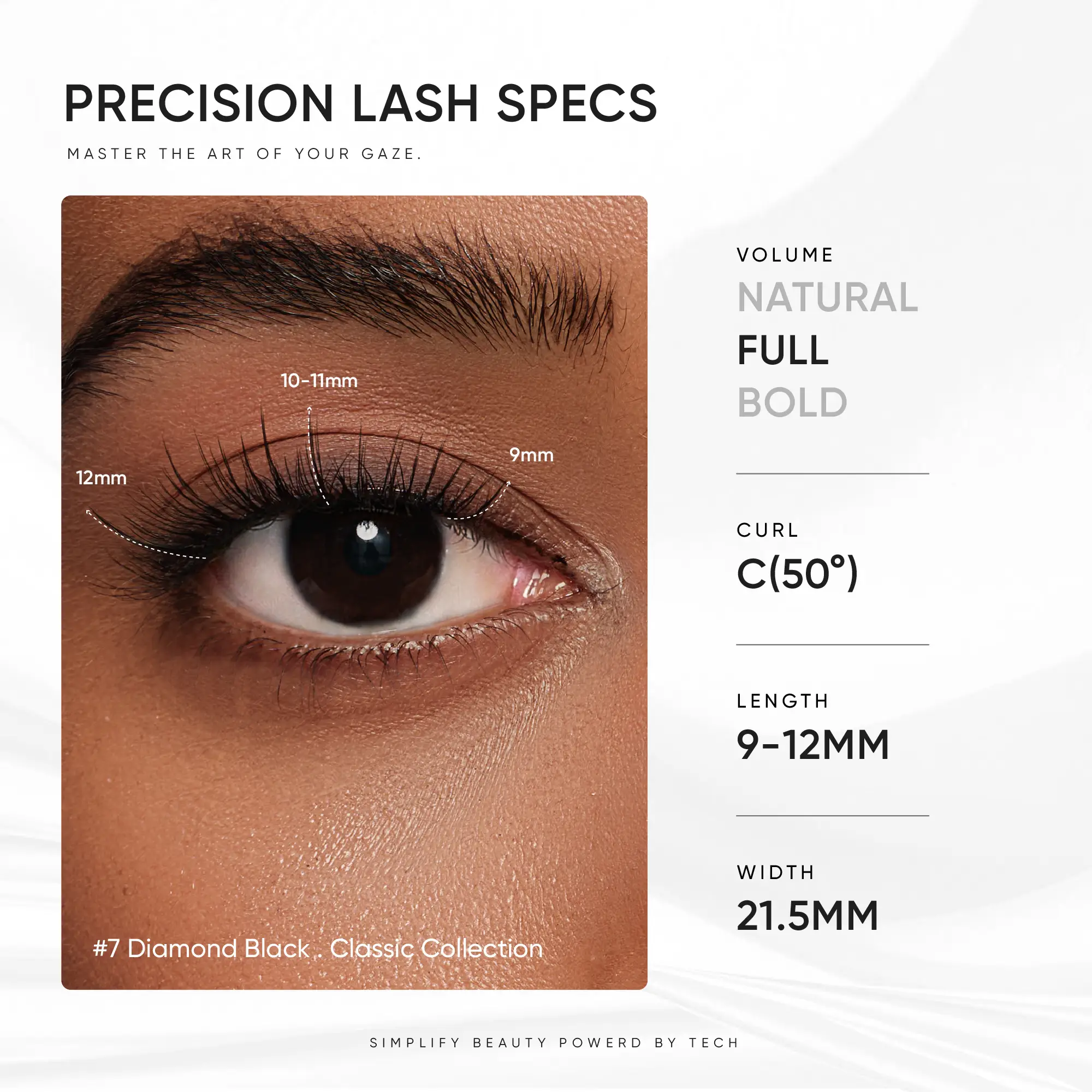 NO.7 Diamond Black Soft Magnetic Eyelashes - Image 5