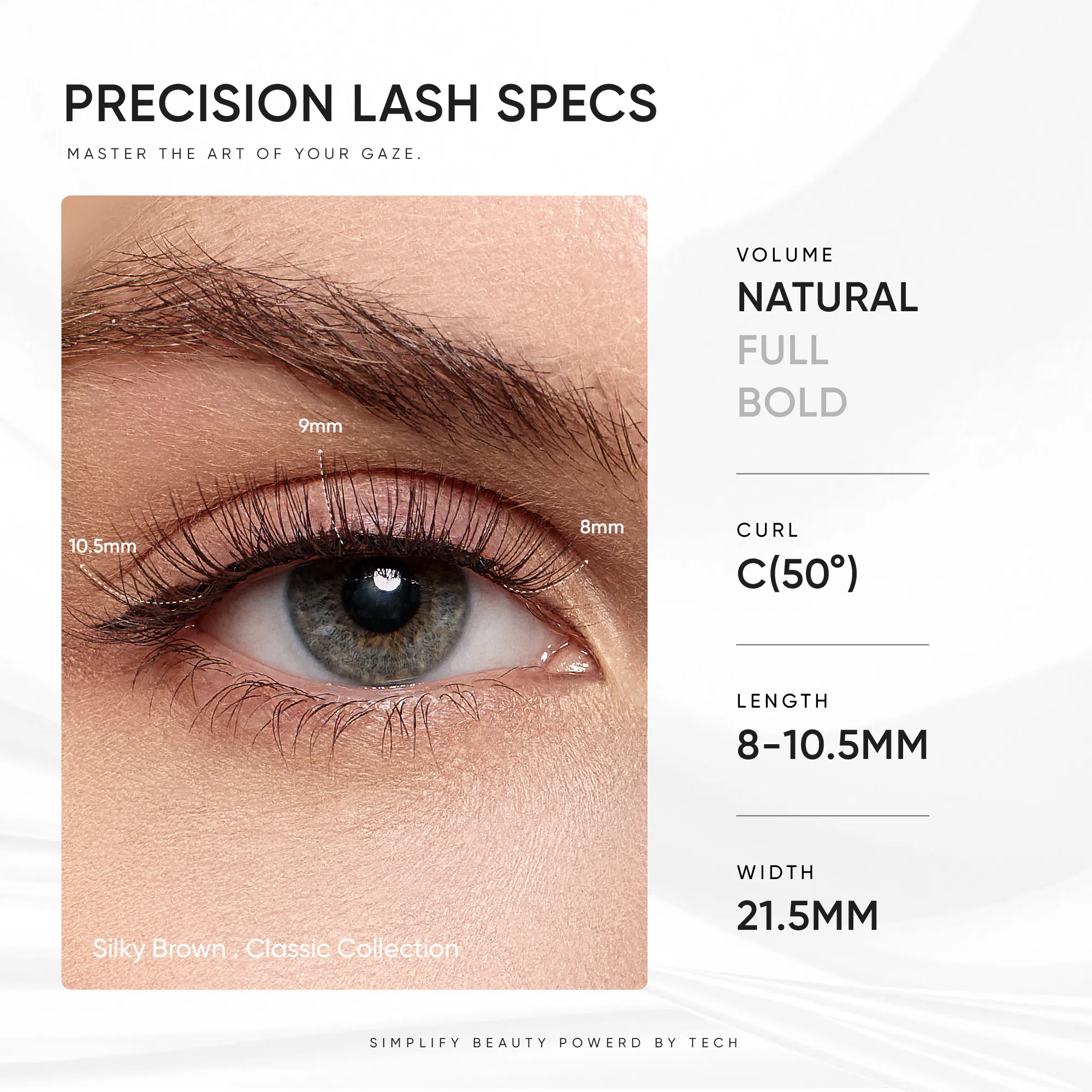 Silky Brown 2.0 Soft Magnetic Eyelashes - Image 3