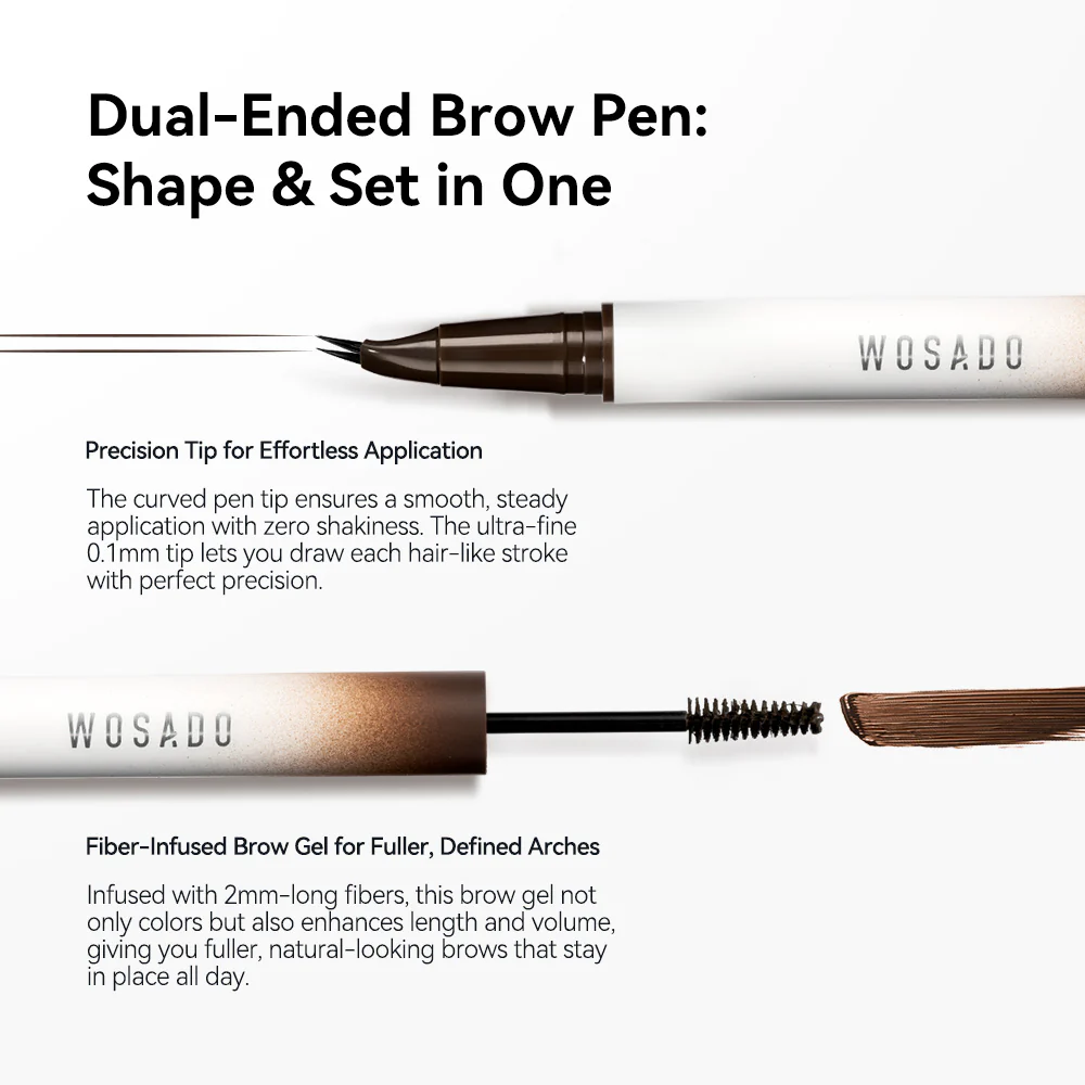 WOSADO 2 in 1 Liquid Eyebrow Pencil - Image 6