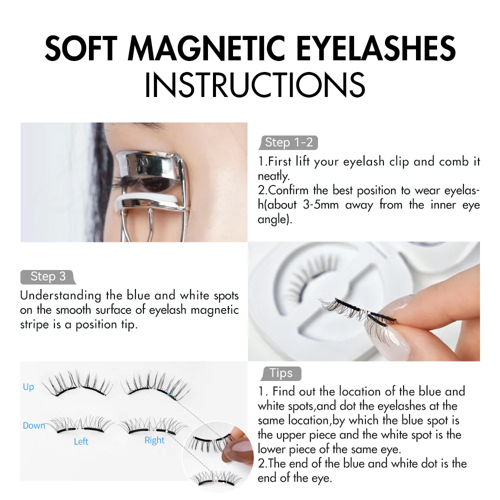 WOSADO® NO.1 Silky Black Natural Style Soft Magnetic Eyelashes - Image 8