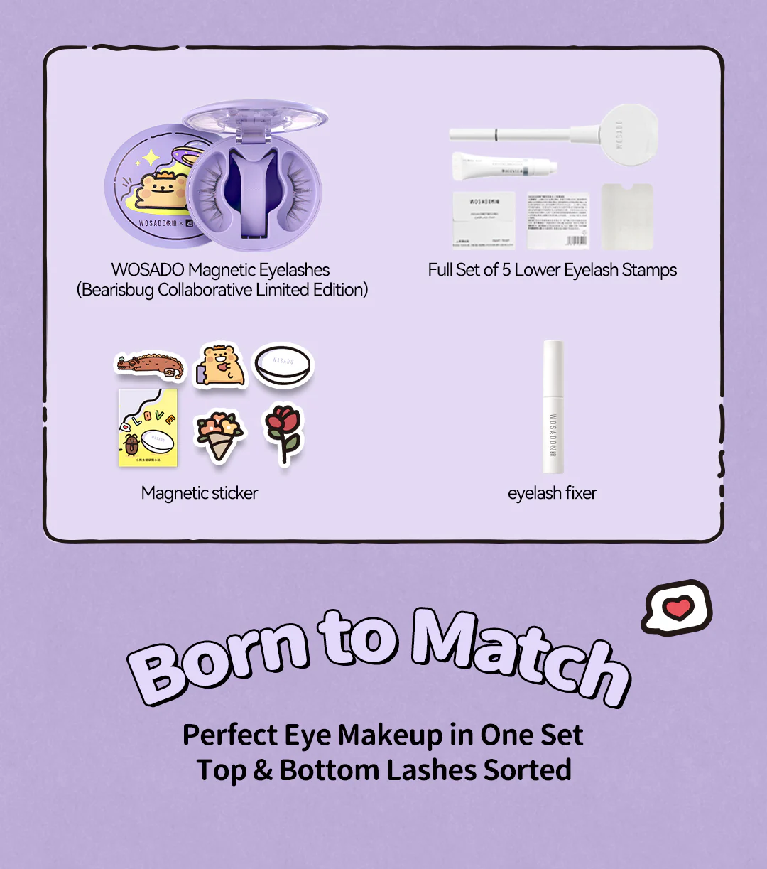 Wosado x Bearisbug Limited Edition Lash Gift Box - Image 8